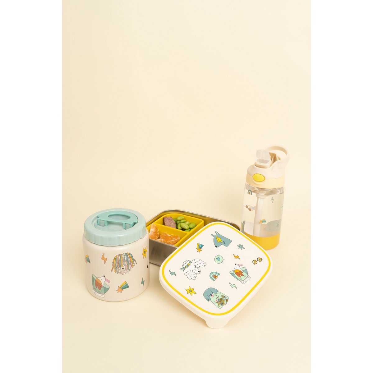 Fiambrera de Acero Inoxidable Funky Dogs