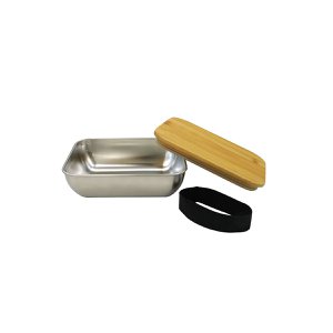 700 ml Mikrowellen-Lunchbox aus Edelstahl von Fackelmann