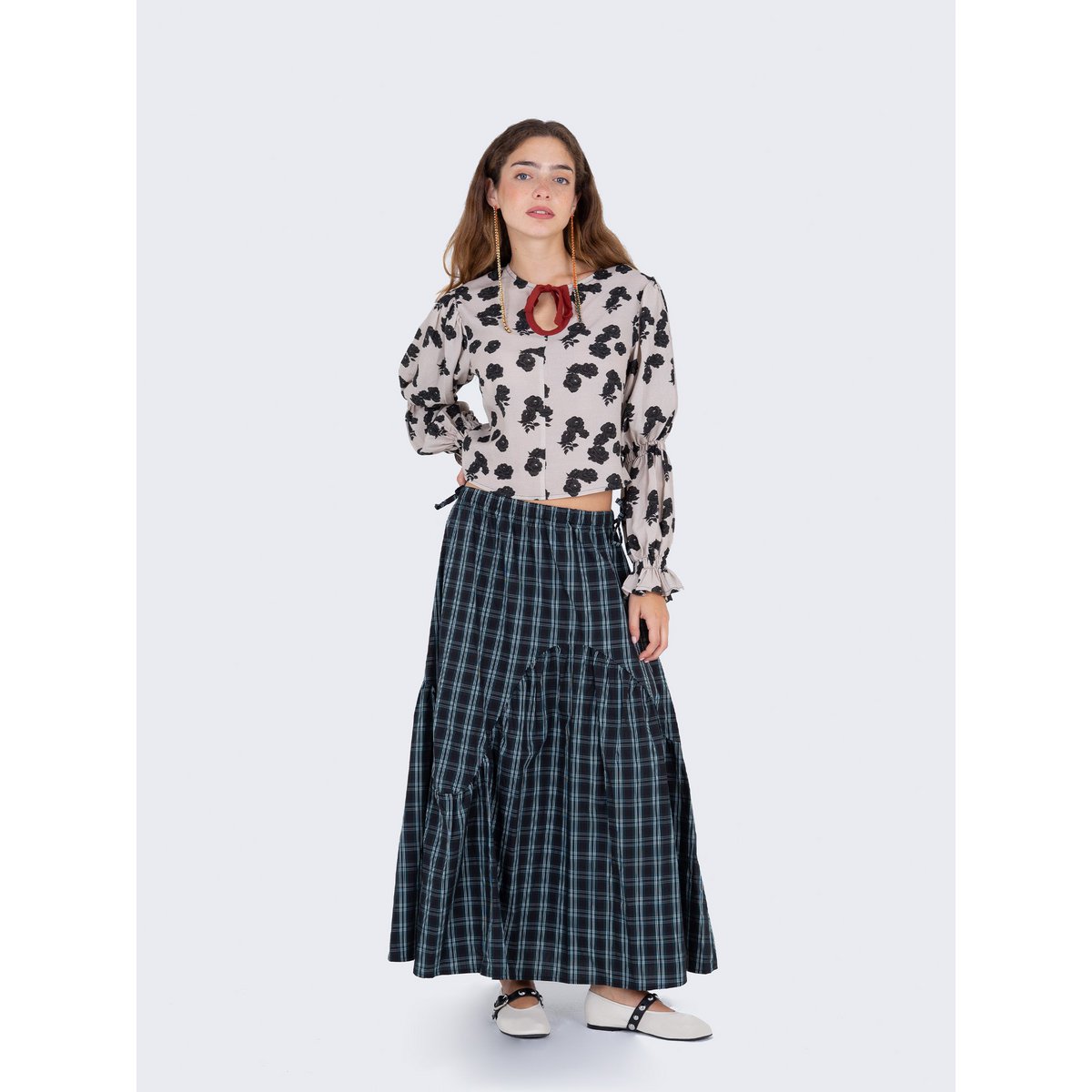Echo bloemenprint blouse