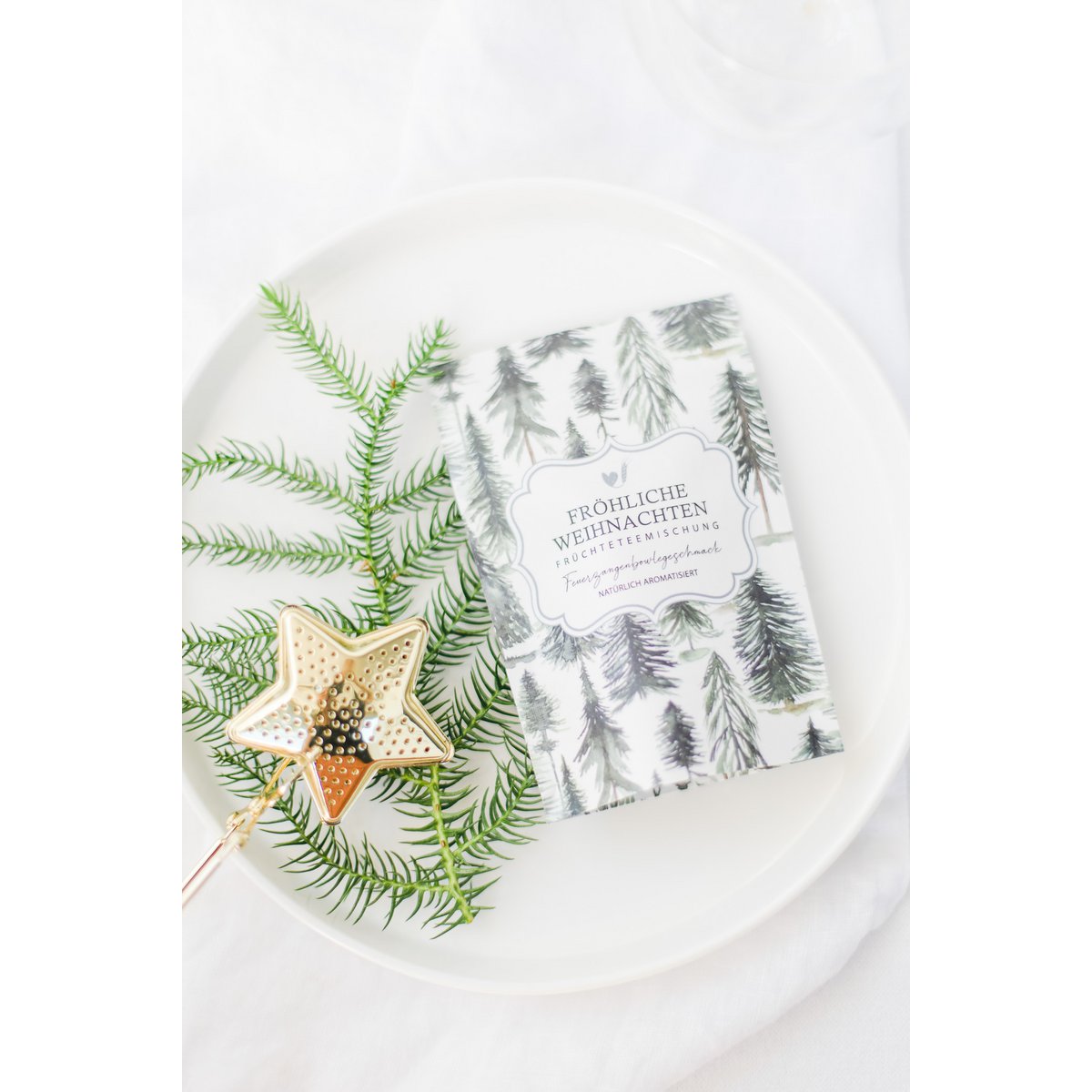 Bolsita de té "Feliz Navidad"