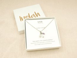 Ketting rock, gouden driehoek, zilver en goud