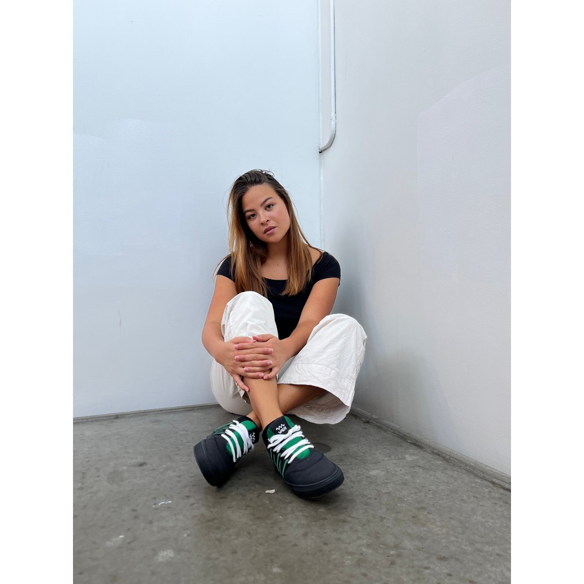 Green/Black Phoenix Unisex Shoes