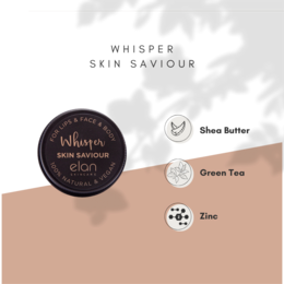 ELAN WHISPER SKIN SAVIOR FÜR LIPPEN UND TROCKENE HAUT, 20 ml
