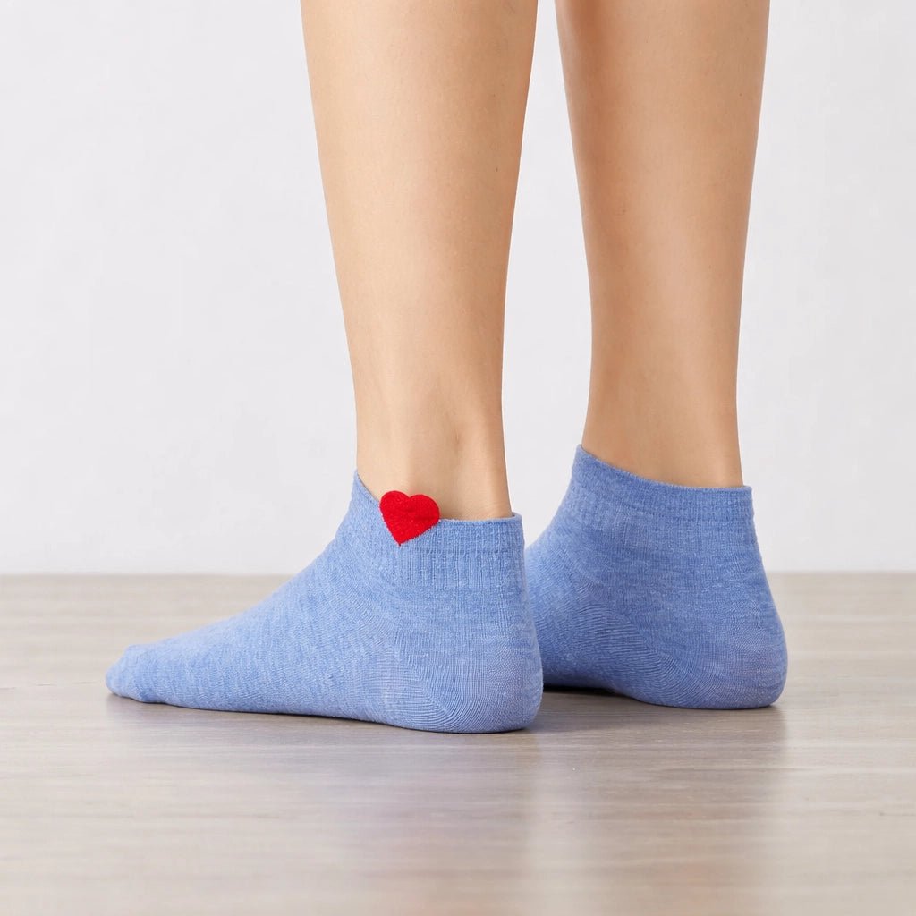 Pack de 5 Calcetines Mujer Corazon I 35-41