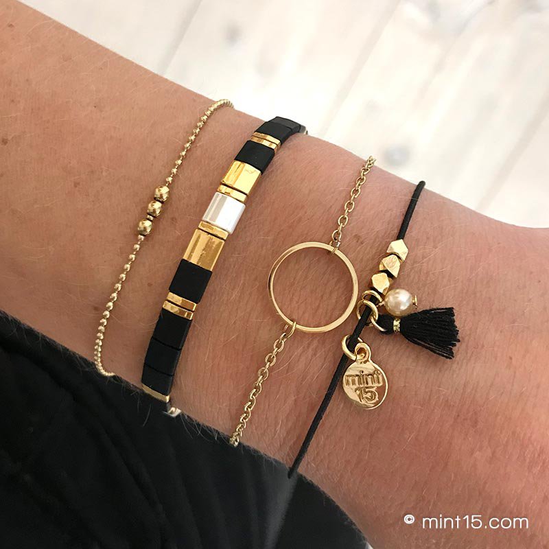Chain Bracelet with Ring