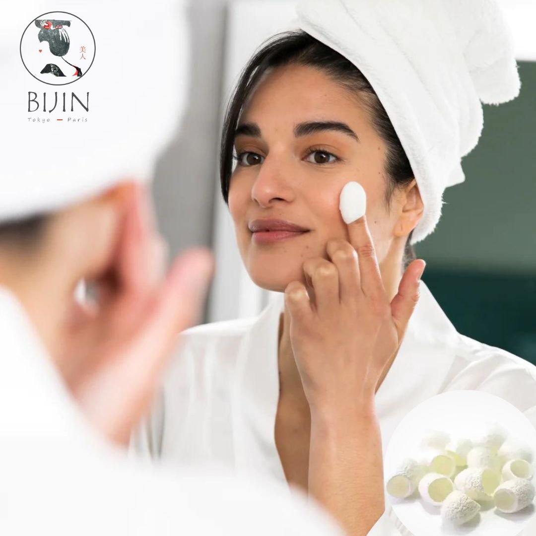 100 % natürliche Peeling-Seidenkokons