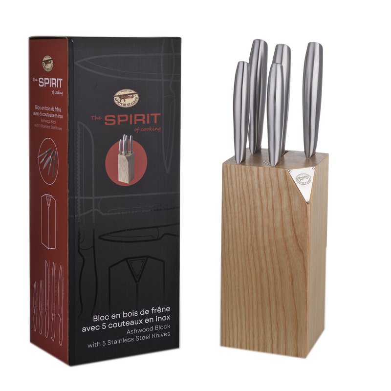 SOSL, , Set de 5 Pièces, Ensemble Couteaux de Cuisine,