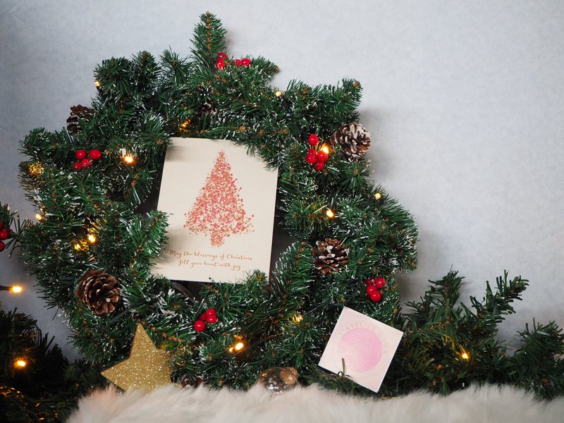 Christmas card 'Heart Christmas tree'