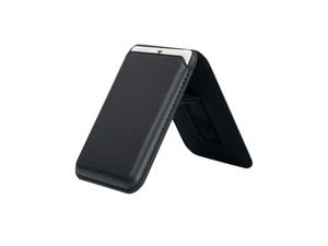 Techancy magnetische kaarthouder KC2125 Opvouwbare houder compatibel met MagSafe Wallet voor iPhone Zwart