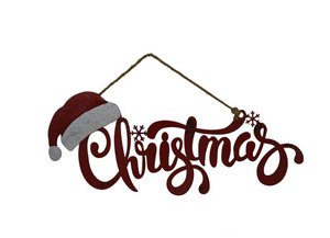 Iron wall decoration: Christmas