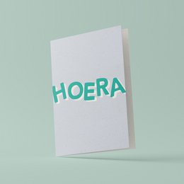 Biglietto di auguri Evviva dura