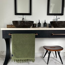 Hammam håndklæde Frotté - Grøn - 90x190cm
