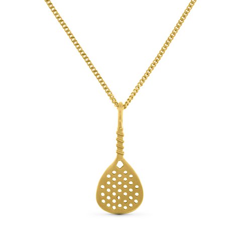 Mini-Padel Racket Necklace