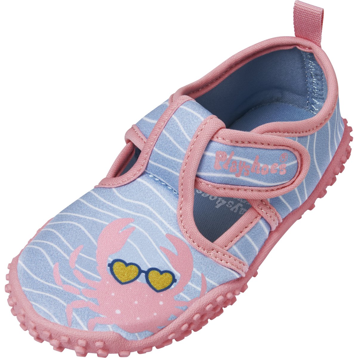 Aqua Shoes Crab - blauw / roze