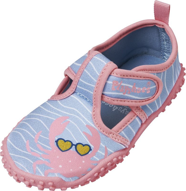 Aqua Shoes Crab - blå/pink
