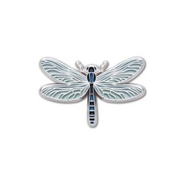 Enamel Pin "Dragonfly - Silver"