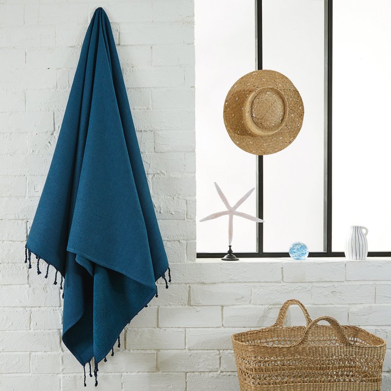 Plain Terry Fouta - Strand og Hammam håndklæde