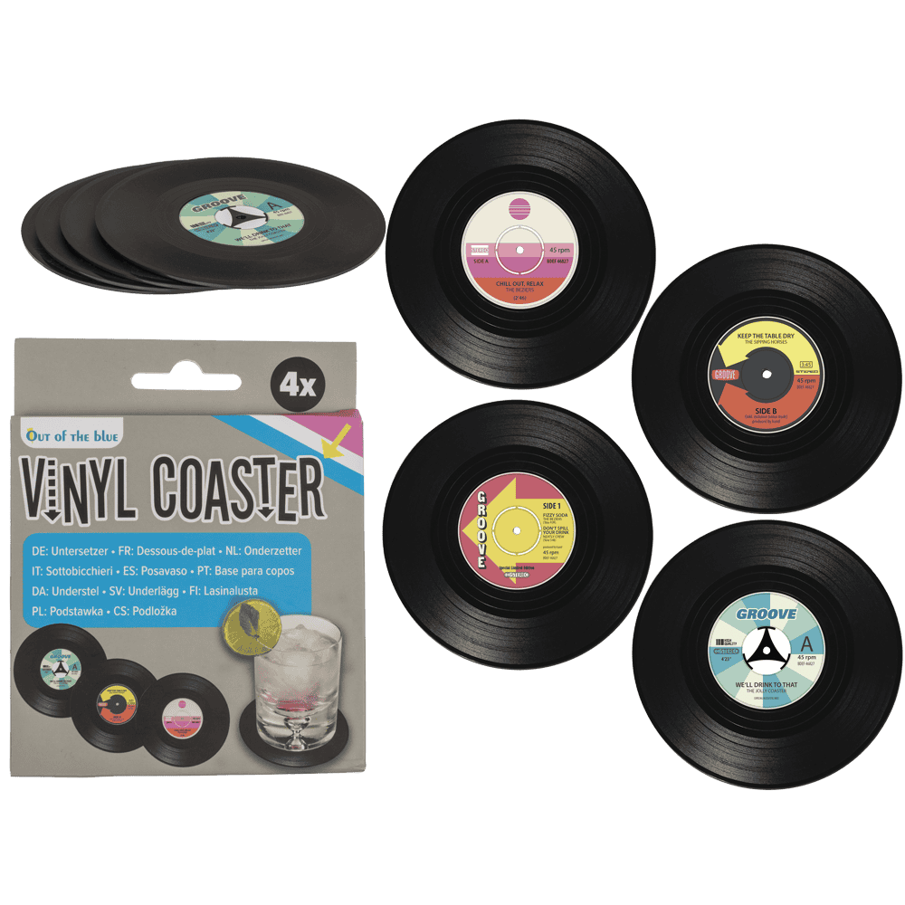 Vinyl coaster, Record,