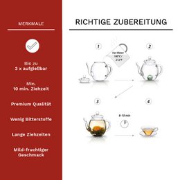 ErblühTea geschenkdoos witte thee (6 soorten)