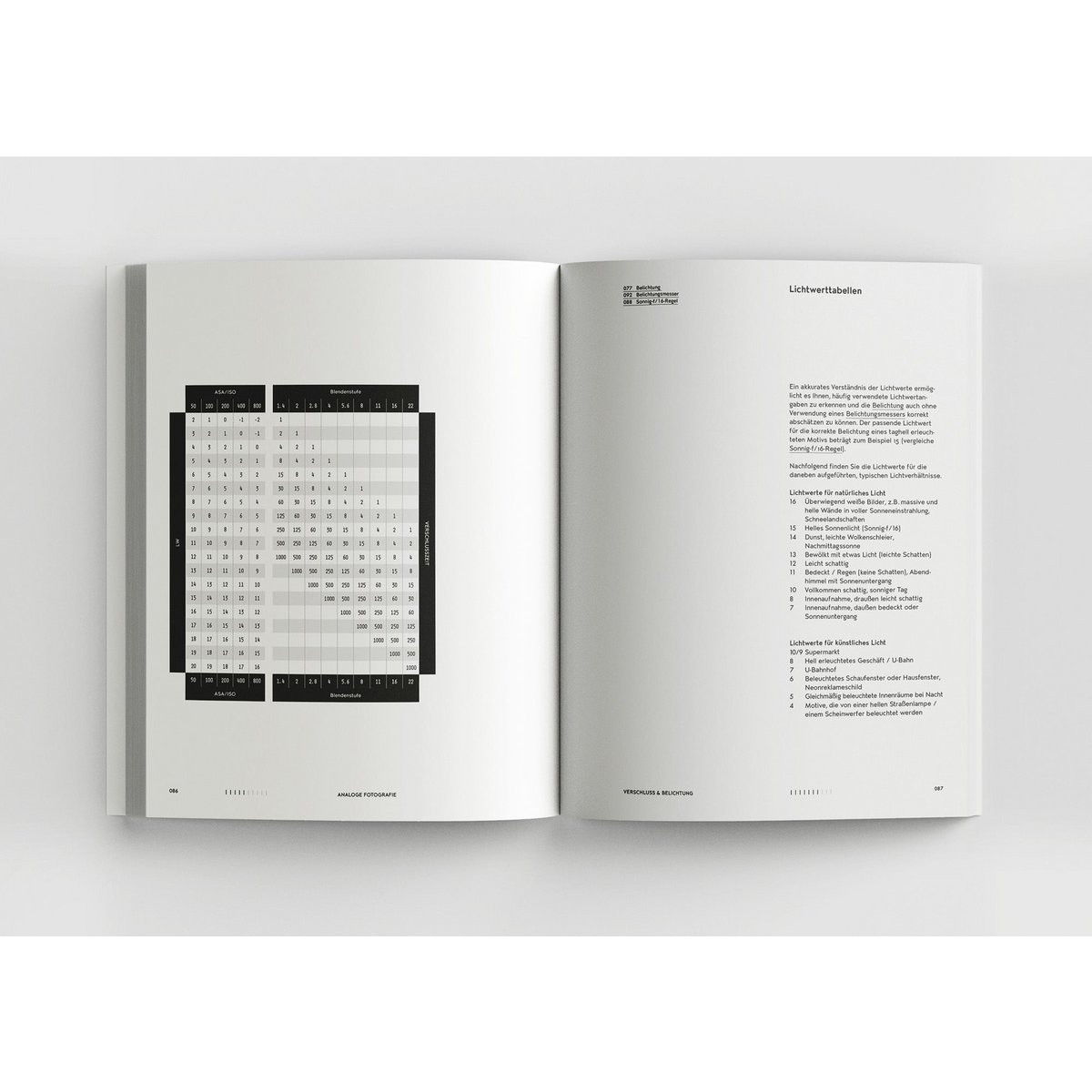 Analoge Fotografie
