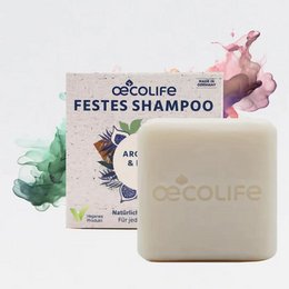 oecolife festes Shampoo Arganöl & Feige