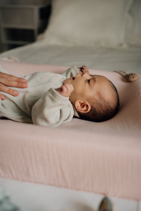 TISU Wickelauflagenbezug, Baby Pink