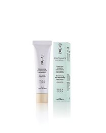 Moisturizing and antioxidant facial lotion in a cream formula. Contains nourishing ingredients to hydrate and protect skin.