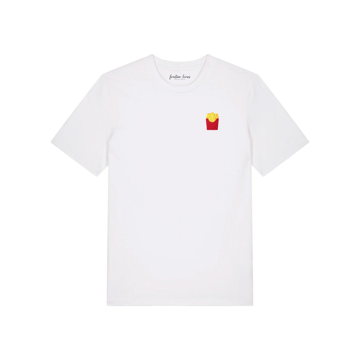 T-shirt unisex POMMES realizzata in cotone biologico