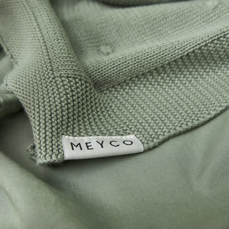 Deken Mini Knots Forest Green