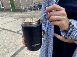 Food container Big Mug Food Pod 500ml Black