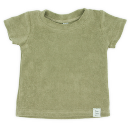 Shirt | Badstof | Olijfgroen