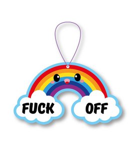Rainbow Fuck Off Duftanhänger – Passionsfruchtduft