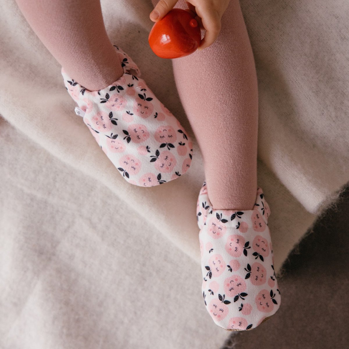 Babyschoenen - appel