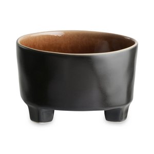 RIVIERA Footed cereal bowl 14cm terra VES 141