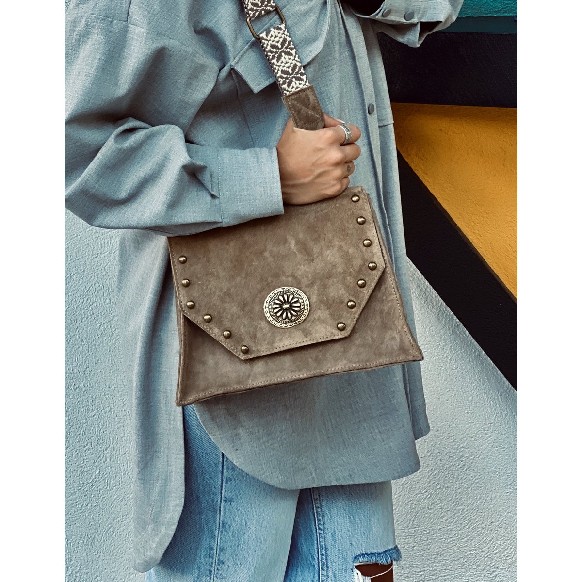 Chiara Mocca Suede