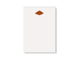 Bloc de notas croissant, croissant, panadería, productos horneados, bloque de croissant
