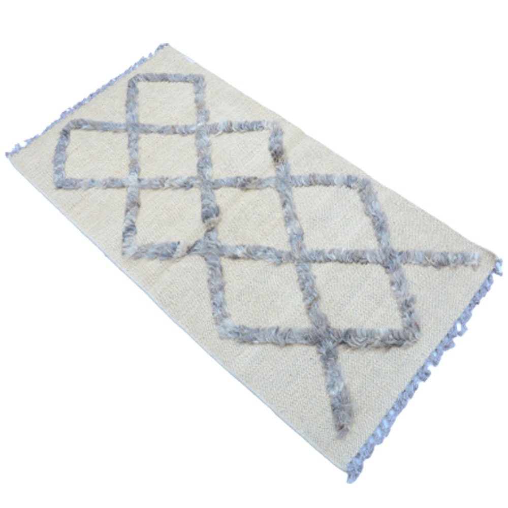 IKAT Sivas Tan Brown Kelim Teppich