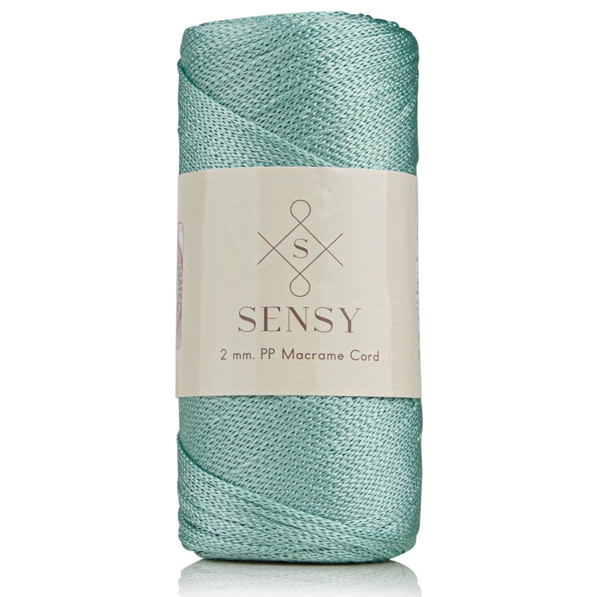 Sensy Premium 2 mm - 251 yards 100% polyester macrame ledning