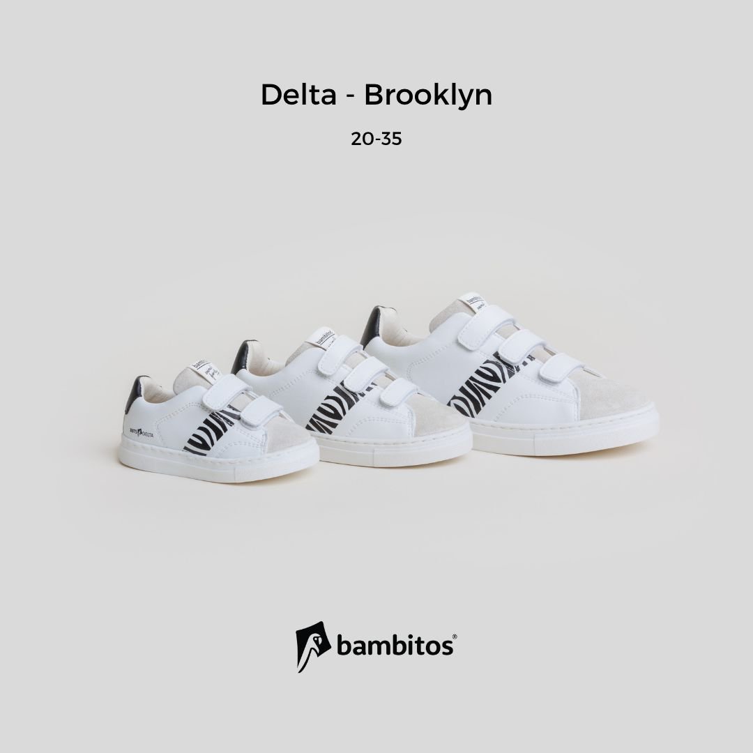 Delta - Brooklyn (afslappede sneakers med velcrostropper)