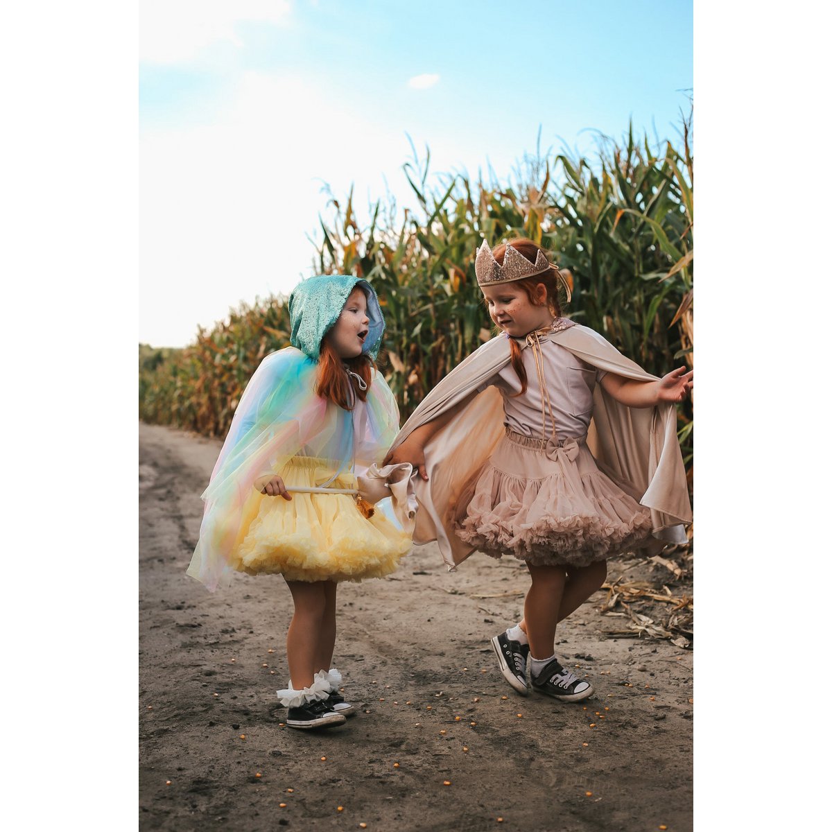 Little Cream Riding Hood -White Witch Magic Cape