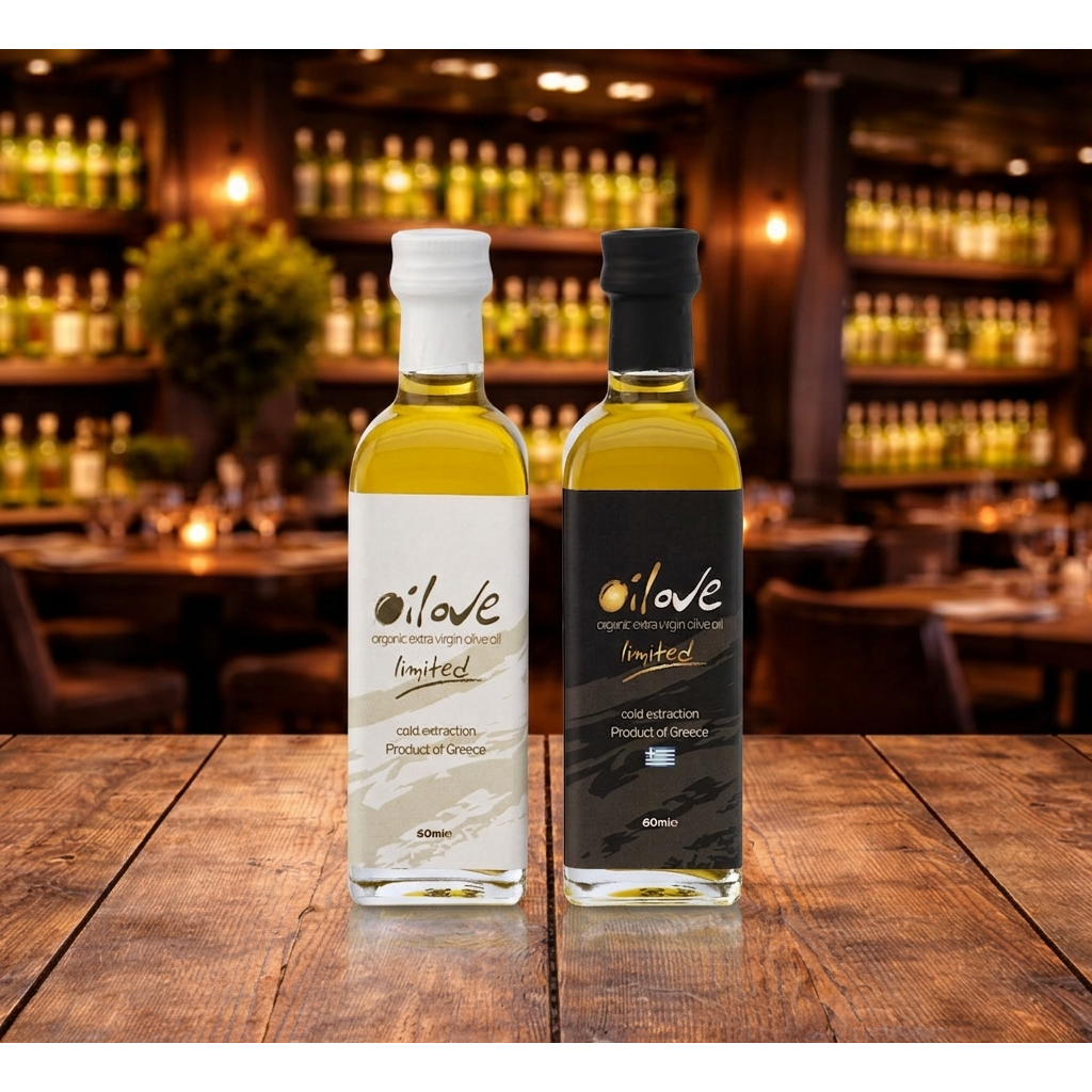 OILOVE® ORGANIC EVOO 60ML BOTTLES