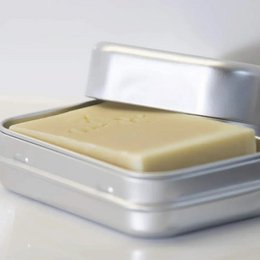 Zeepdoos van aluminium