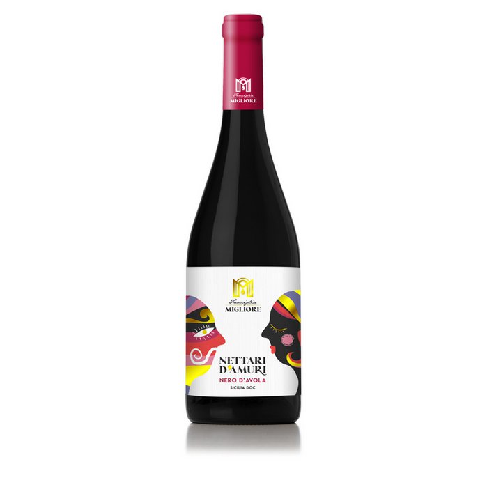 Nectars D'amuri Nero D'Avola Siciliansk stadig rødvin