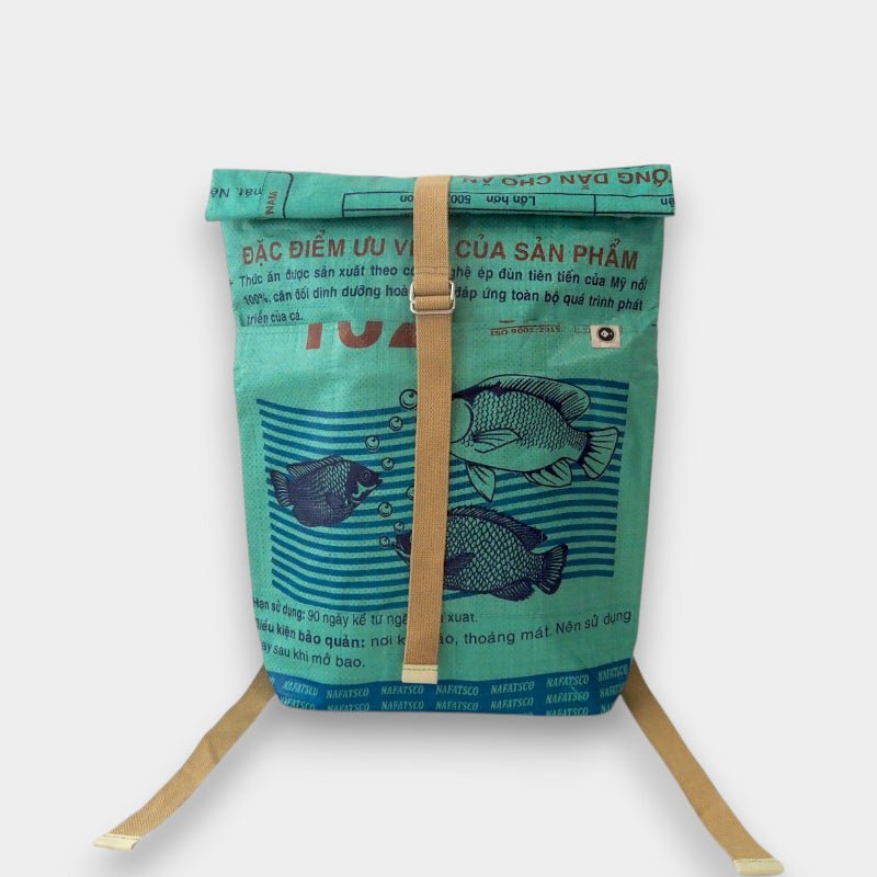 BACKPACK | Sustainable backpack in green