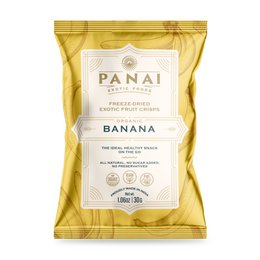Panai Organic Freeze-dried Banana Crisps