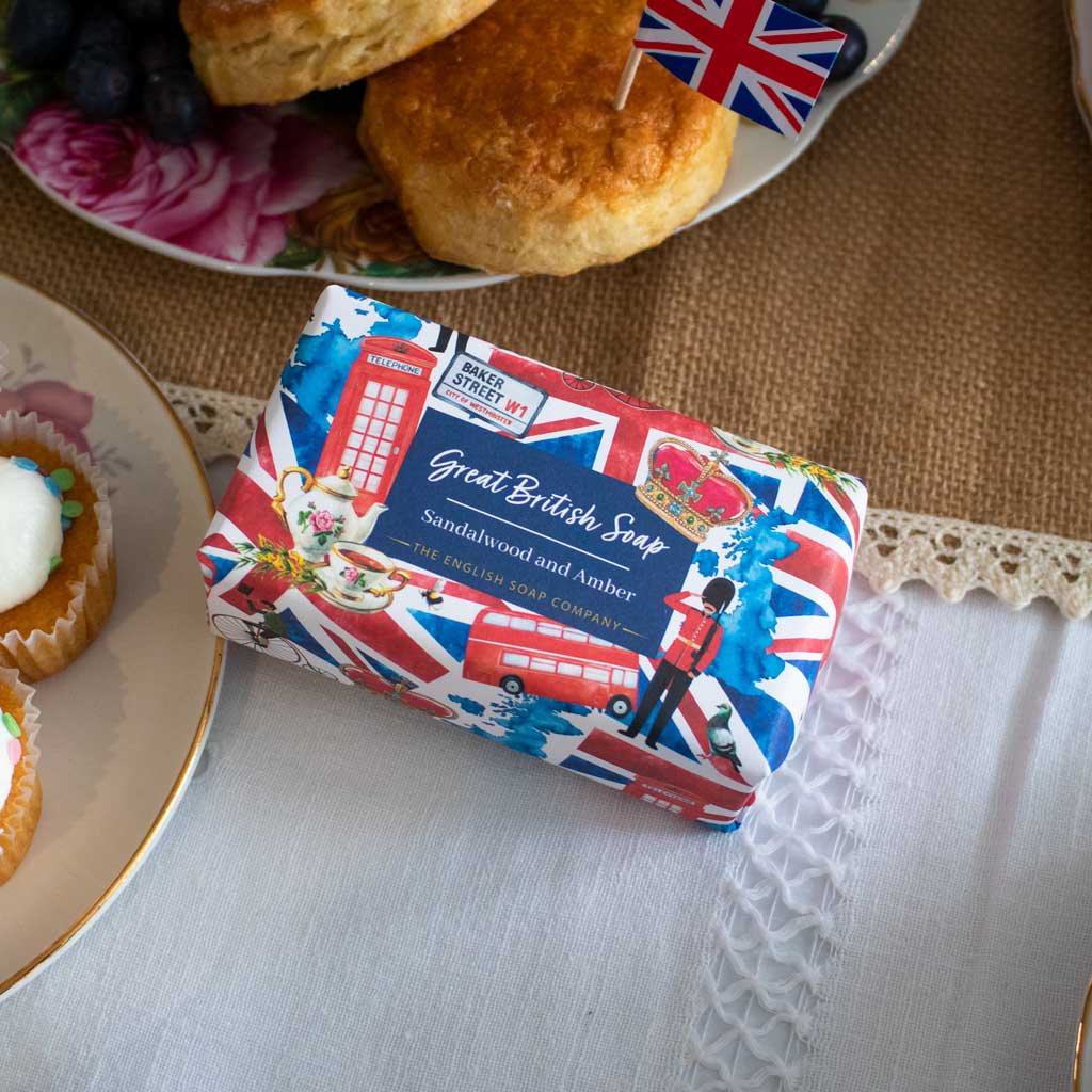 ENGLISH SOAP C° 190g zeep - Great British Soap - Sandalwood