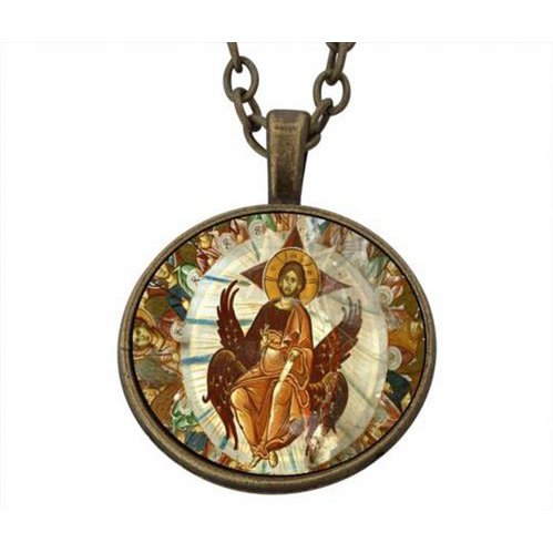 Lucky Pendant Merkaba Angel 22mm