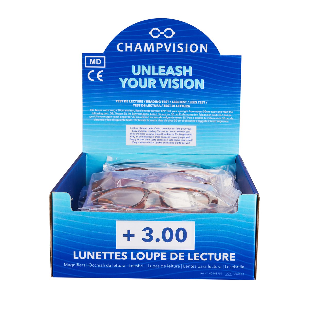 24 Lunettes Loupe de Lecture - +3.00