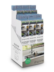 drip.line display / assorted colors / 24 pieces / drip aid