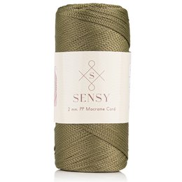 Sensy Premium 2 mm - 251 yards 100% polyester macrame ledning